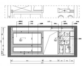 [浙江]高格调空间样板房设计施工图（附效果图）