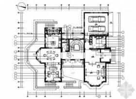 [杭州]某森林公园欧式双层别墅室内装饰竣工图（含效果）