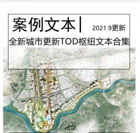 全新城市更新TOD枢纽规划文本合集国际竞标交通枢纽城市...