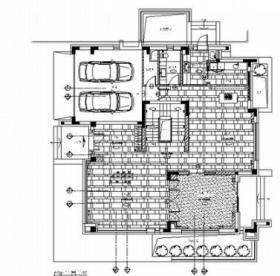 [上海]高档现代风格三层别墅住宅施工图（含实景图）