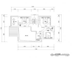 [福建]欧式风格罗生住宅室内设计施工图