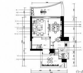 [深圳]欧式风格三层别墅样板间室内装修施工图（含效果）