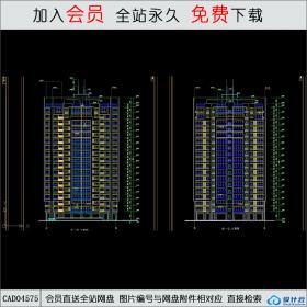 CAD04575住宅楼全套施工图CAD