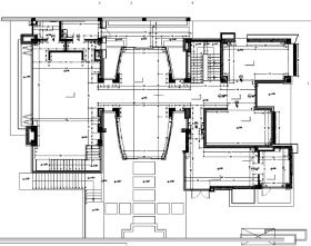 麓湖生态城别墅A户型样板间设计施工图（附效果图+材料图...