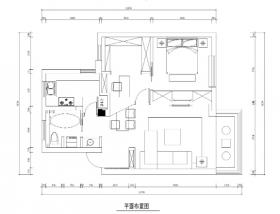 [江苏]常熟五星新村样板间CAD施工图+实景图