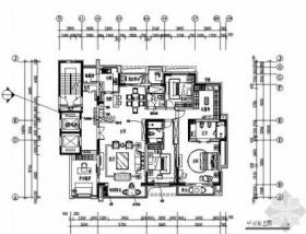 [西安]精致典雅三居室装修施工图（含效果图）