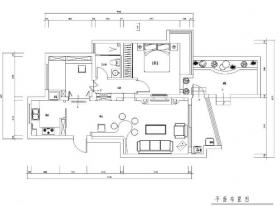 [江苏]常熟城市花园公寓室内施工图设计（附实景图）