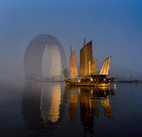 MAD作品：中国标志性建筑——“月亮酒店”技术分析