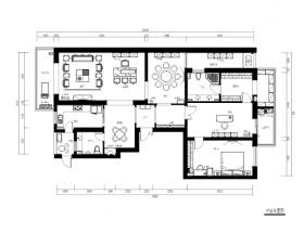 [福州]品川-福州世茂天城臻园样板间丨全套施工图+效果图