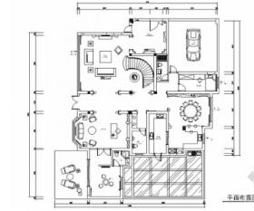 [江苏]法式古典奢华温馨简约独栋别墅室内装修施工图（...