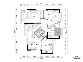 美式风格私人住宅室内装修施工图+效果图